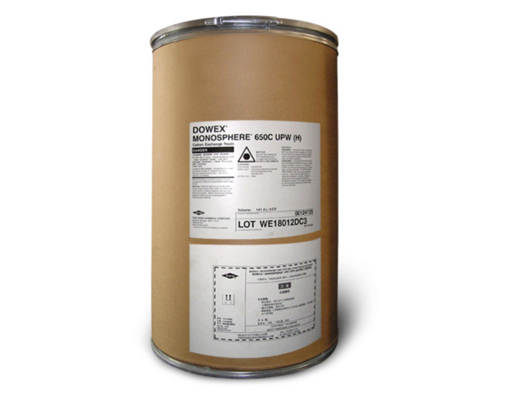 陶氏650C(H)陽(yáng)離子交換樹脂